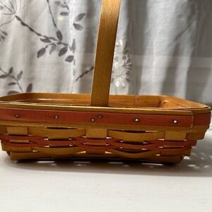 Longaberger Woven Basket with Handle